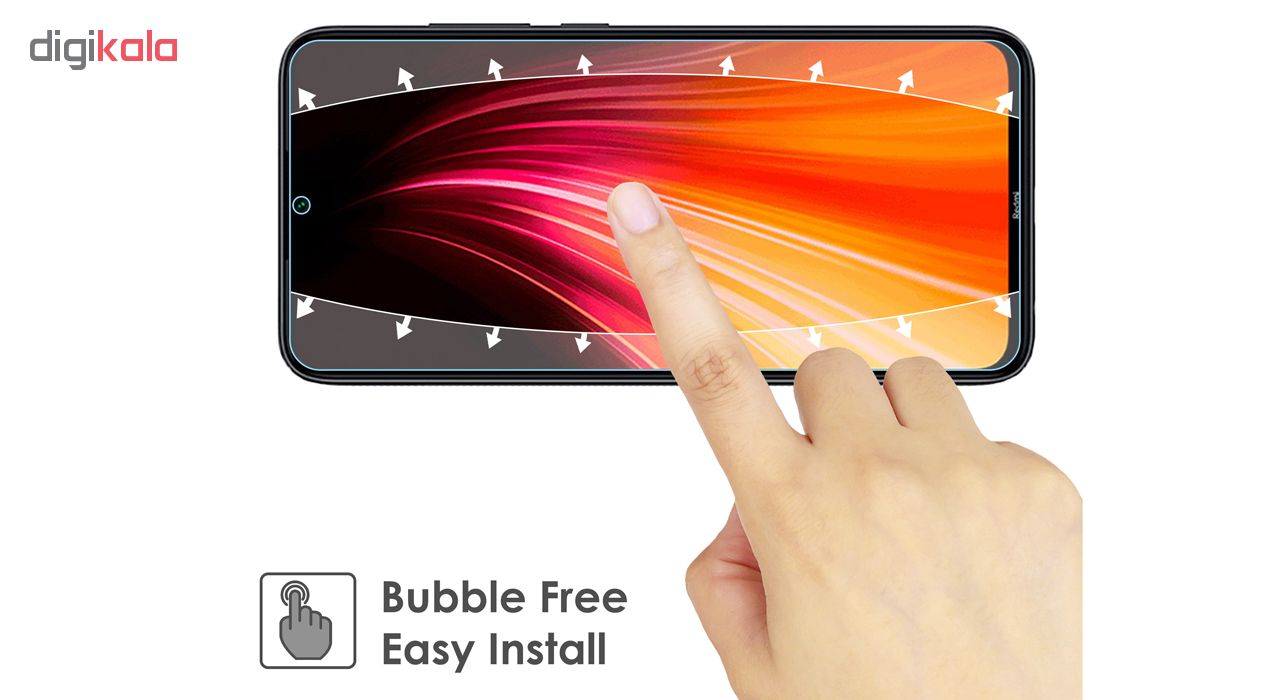 محافظ صفحه نمایش لاین مدل  RB007 مناسب برای گوشی موبایل شیائومی Redmi Note 8 Pro