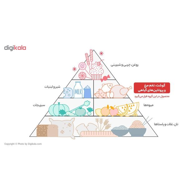 فیله میگو رگ زده سایز 60-51 مه پروتئین مقدار 400 گرم