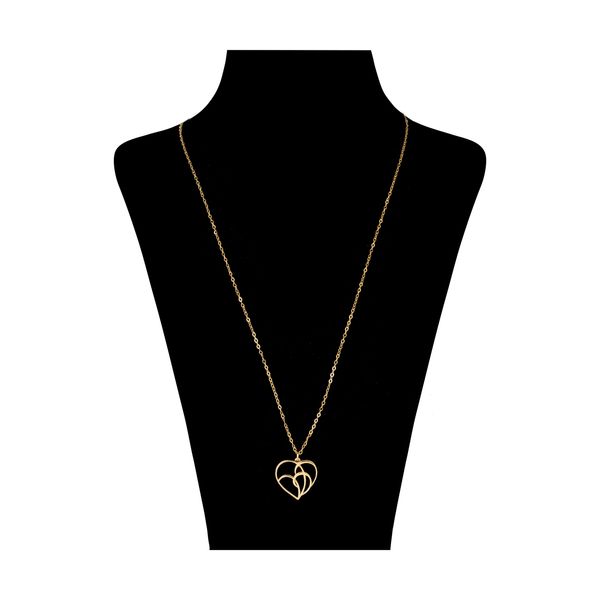 گردنبند طلا 18 عیار زنانه مایا ماهک مدل MM0957 طرح قلب
