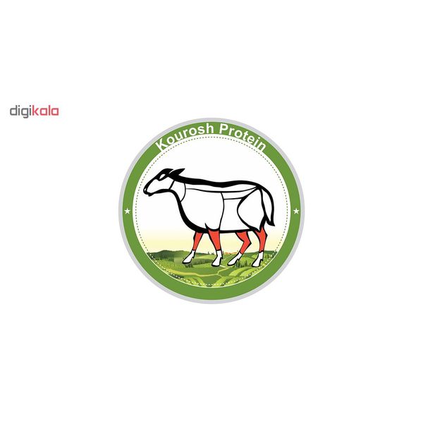 ماهیچه گوسفند کوروش پروتئین البرز - 1 کیلوگرم - با ارز نیمایی