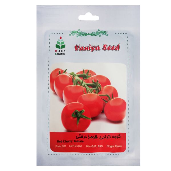 بذر گوجه کبابی قرمز درختی آذر سبزینه مدل G51