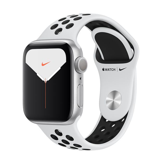 ساعت هوشمند اپل واچ سری 5 مدل 40mm Aluminum Case With Anthracite Nike Sport Silicon Band