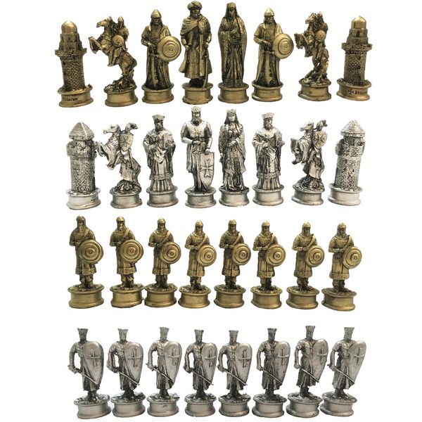 مهره شطرنج مدل RZ 709 مجموعه ۳۲ عددی