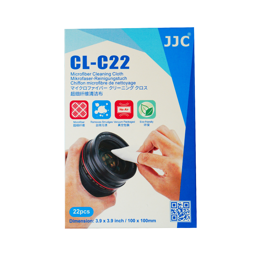 دستمال تمیز کننده لنز دوربین جی جی سی مدل CL-C22 بسته 22 عددی