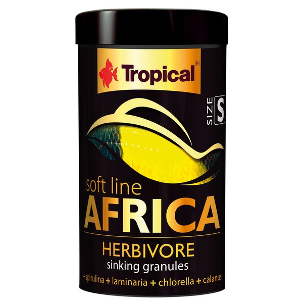 غذای ماهی تروپیکال مدل SOFT LINE Africa Herbivore کد024 وزن 52 گرم