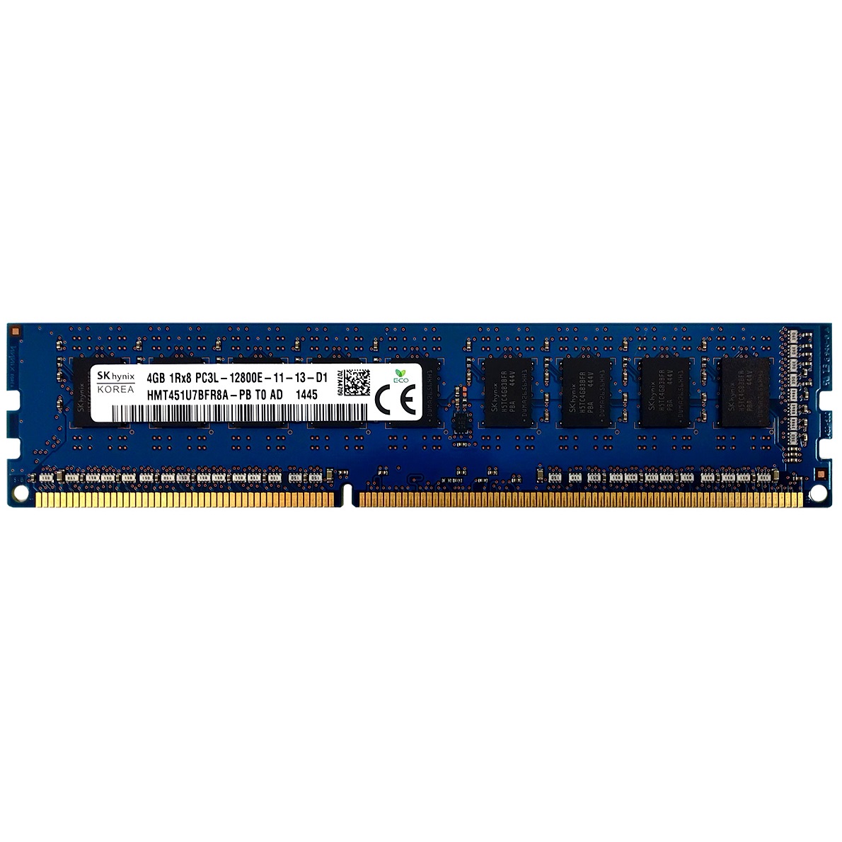 رم سرور DDR3 تک کاناله 1600 مگاهرتز CL11 اس کی هاینیکس مدل HMT451U7BFR8A-PB T0 AD ظرفیت 4 گیگابایت
