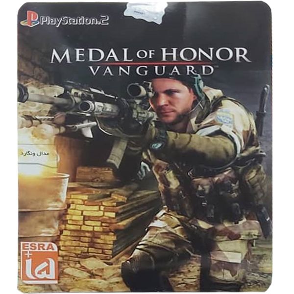 بازی Medal of honor مخصوص PS2 نشر لوح زرین