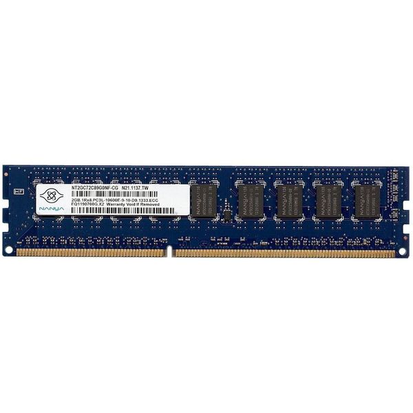 رم سرور DDR3 تک کاناله 1333 مگاهرتز CL9 نانیا مدل NT2GC72B89B0NF-CG ظرفیت 2 گیگابایت