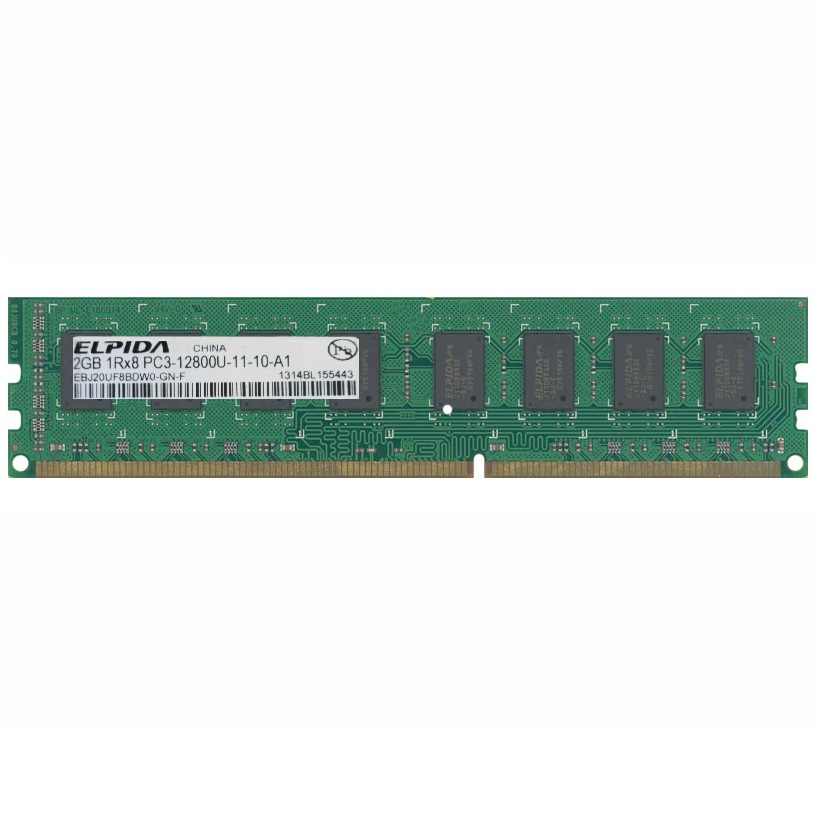  رم سرور DDR3 تک کاناله 1600 مگاهرتز CL11 الپیدا مدل EBJ20UF8BDW0-GN-F ظرفیت 2 گیگابایت
