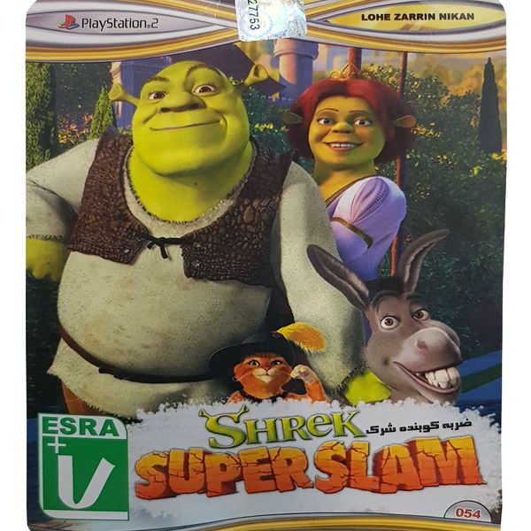 بازی Shrek SuperSlam مخصوص PS2 نشر لوح زرین