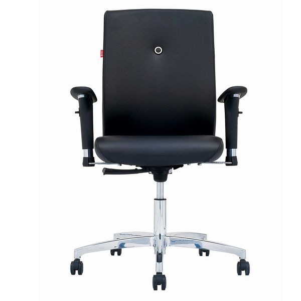 صندلی اداری نیلپر مدل SM810 چرمی