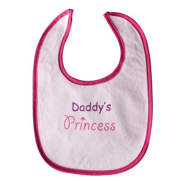 پیشبند نوزاد طرح Daddys Princess
