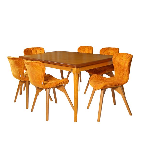 میز و صندلی ناهار خوری چوبکو مدل 685
