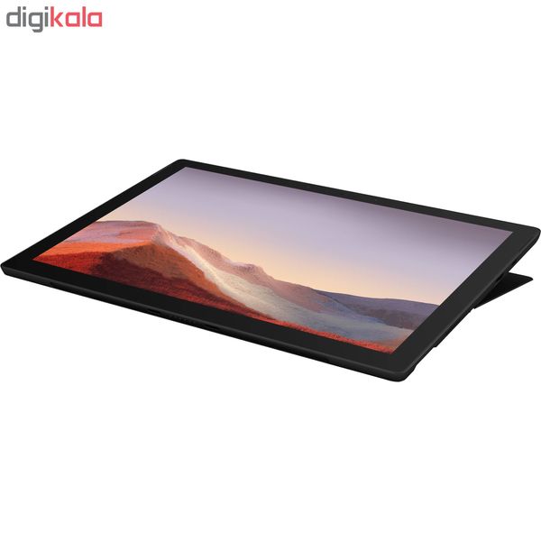 تبلت مایکروسافت مدل Surface Pro 7 - E به همراه کیبورد Black Type Cover