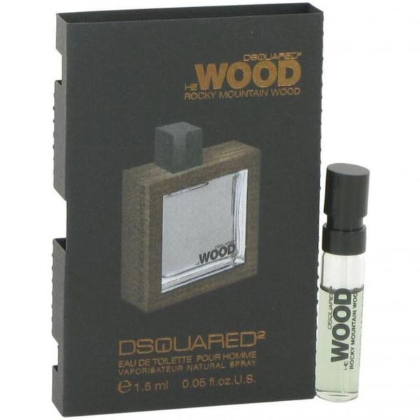 عطر جیبی مردانه دیسکوارد مدل He Wood Rocky Mountain Wood حجم 1.5 میلی لیتر