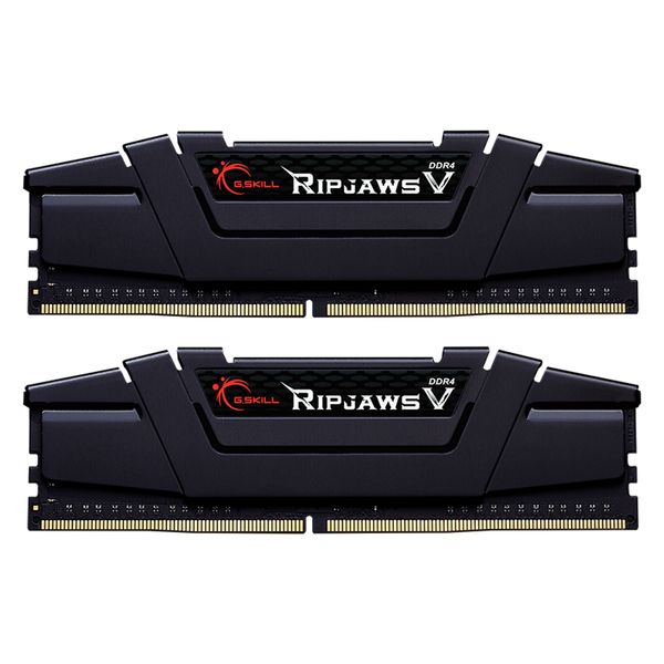 رم دسکتاپ DDR4 دو کاناله 3200 مگاهرتز CL15 جی اسکیل مدل Ripjaws V ظرفیت 32 گیگابایت