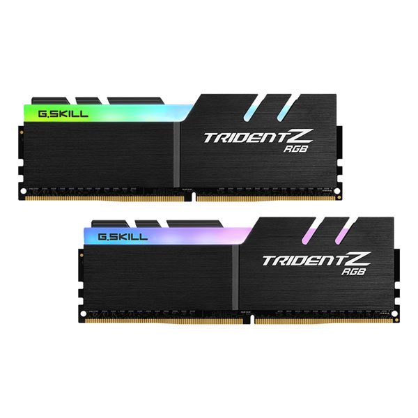 رم دسکتاپ DDR4 دو کاناله 3200 مگاهرتز CL14 جی اسکیل مدل Trident Z RGB ظرفیت 32 گیگابایت 