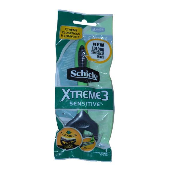 خودتراش شیک مدل xtreme3 sensitive مجموعه 10 عددی