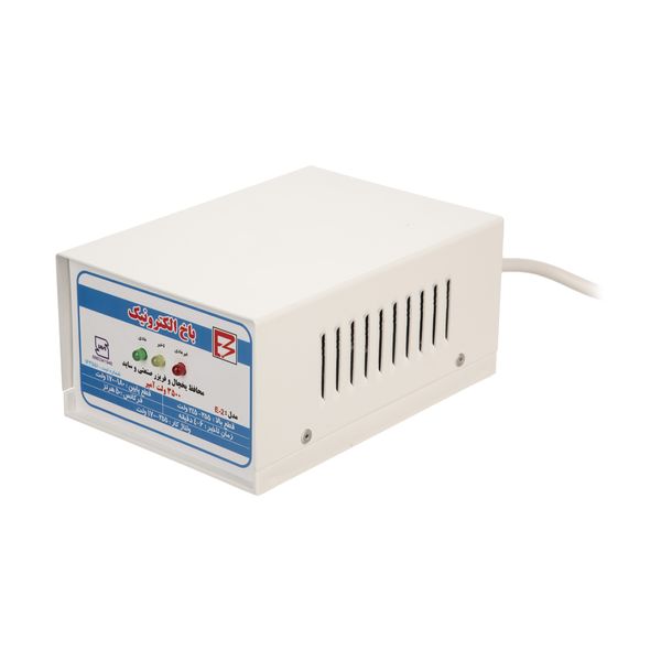 محافظ ولتاژ آنالوگ باخ الکترونیک مدل E-2-1 مناسب برای یخچال و فریزر