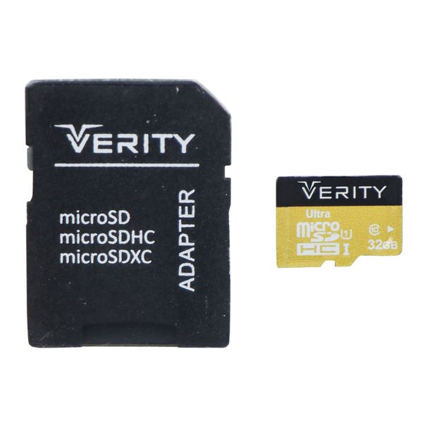 کارت حافظه microSDHC وریتی مدل FHV10 کلاس 10 استاندارد UHS-I U1 سرعت 95MB/s ظرفیت 32 گیگابایت به همراه آداپتور SD
