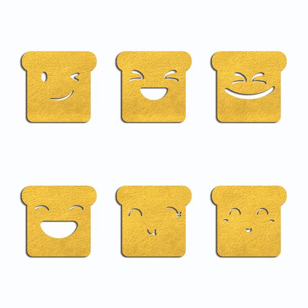 زیر لیوانی مدل Emoji