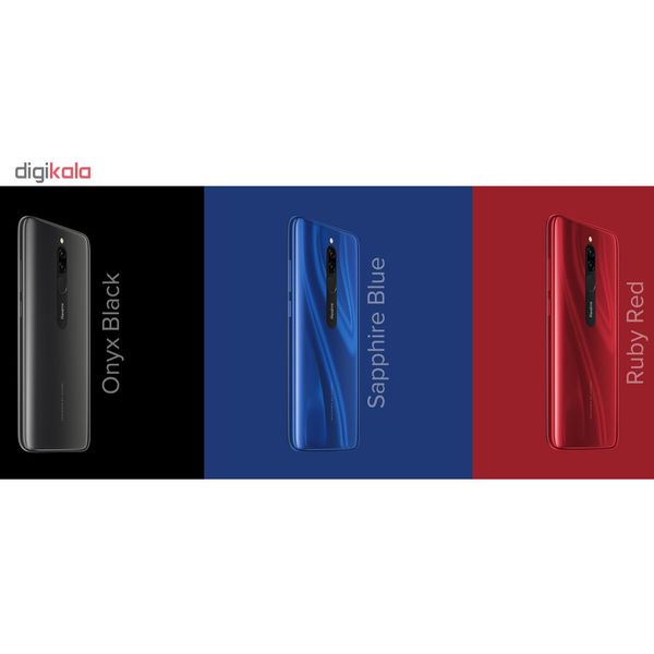 گوشی موبایل شیائومی مدل Redmi 8 دو سیم‌ کارت ظرفیت 64 گیگابایت و رم 4 گیگابایت - گلوبال