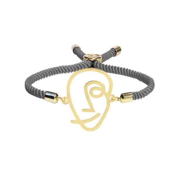 دستبند طلا 18 عیار زنانه اَبستره کد DSH01