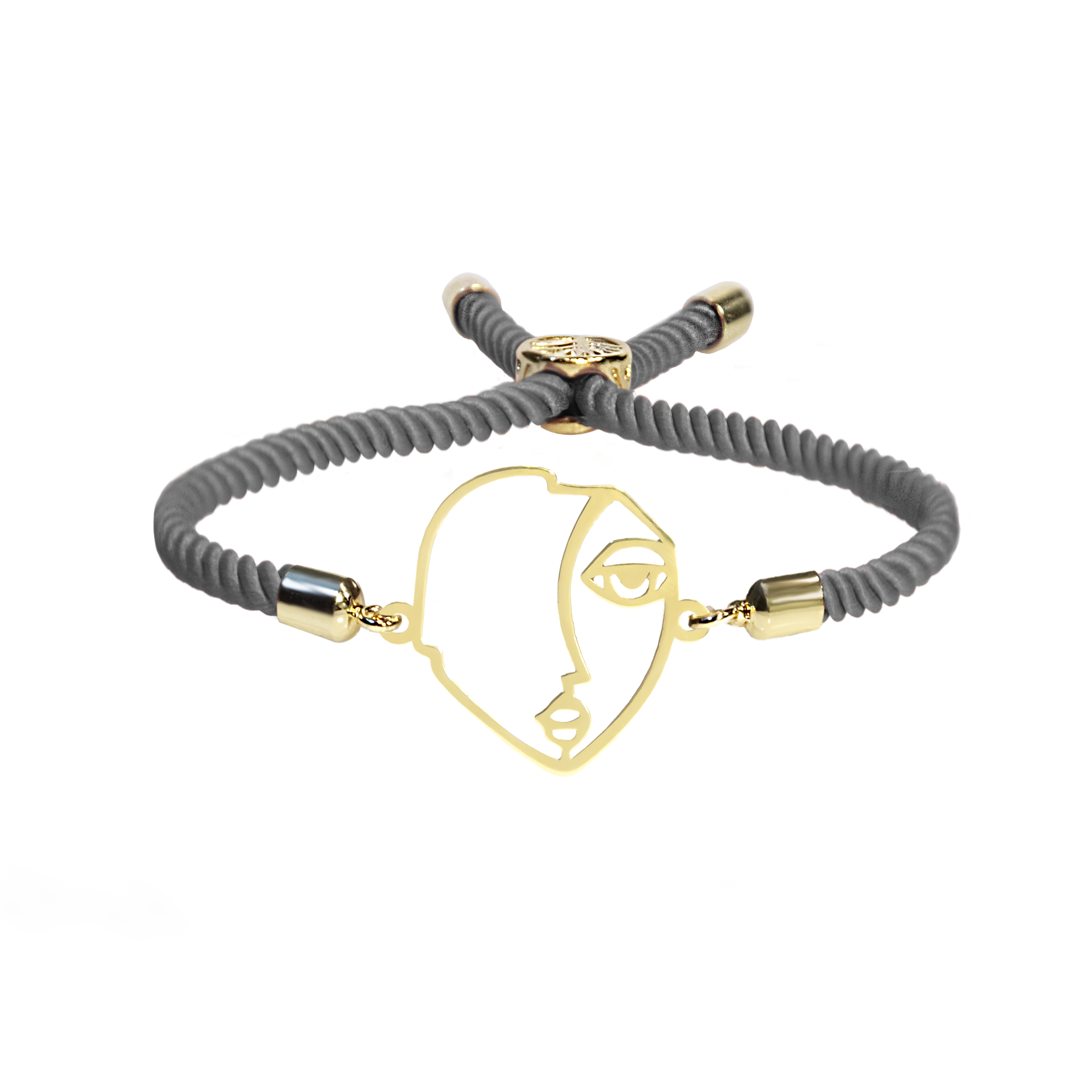 دستبند طلا 18 عیار زنانه اَبستره کد DH01
