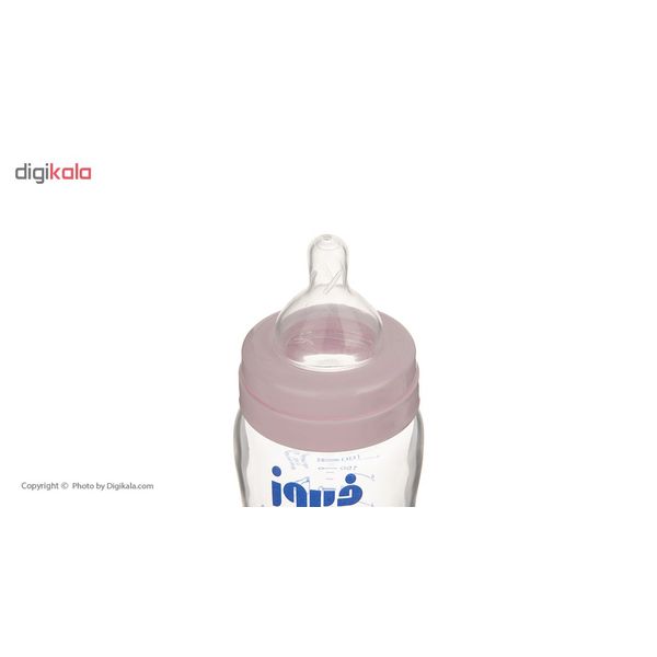 شیشه شیر فیروز مدل Pyrex ظرفیت 220 میلی لیتر