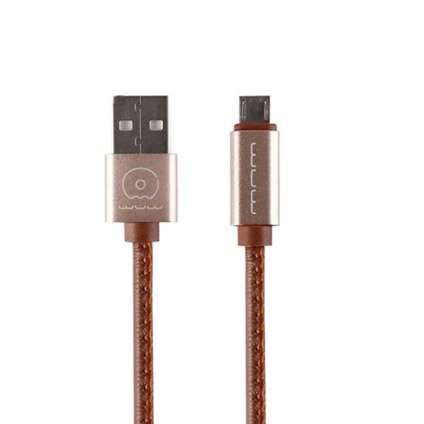 کابل تبدیل USB به microUSB دبلیو یو دبلیو مدل x01 طول 1 متر