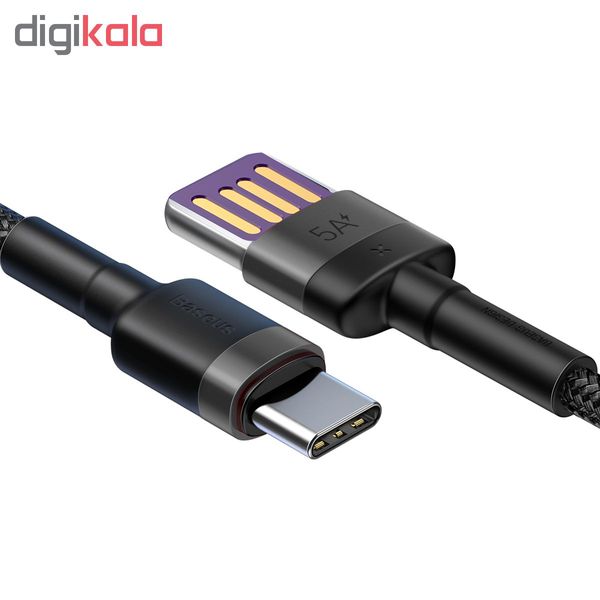 کابل تبدیل USB به USB-C باسئوس مدل CATKLF-PG1 طول 1 متر