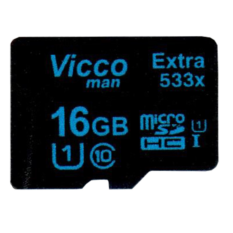 کارت حافظه microSDHC مدل Extra 533x کلاس 10 استاندارد UHS-I U1 سرعت 80MBps ظرفیت 16 گیگابایت