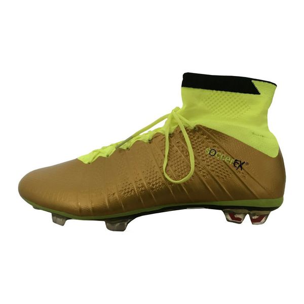 کفش فوتبال مردانه ساکریکس مدل MSH9082.GOLD LEM