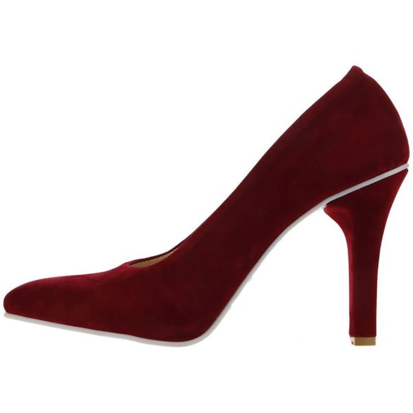 کفش پاشنه بلند زنانه پخش ملودی مدل قرمز 5