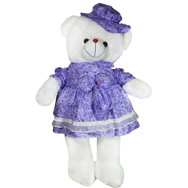 عروسک شیانچی طرح خرس لباس دار کد 14010006