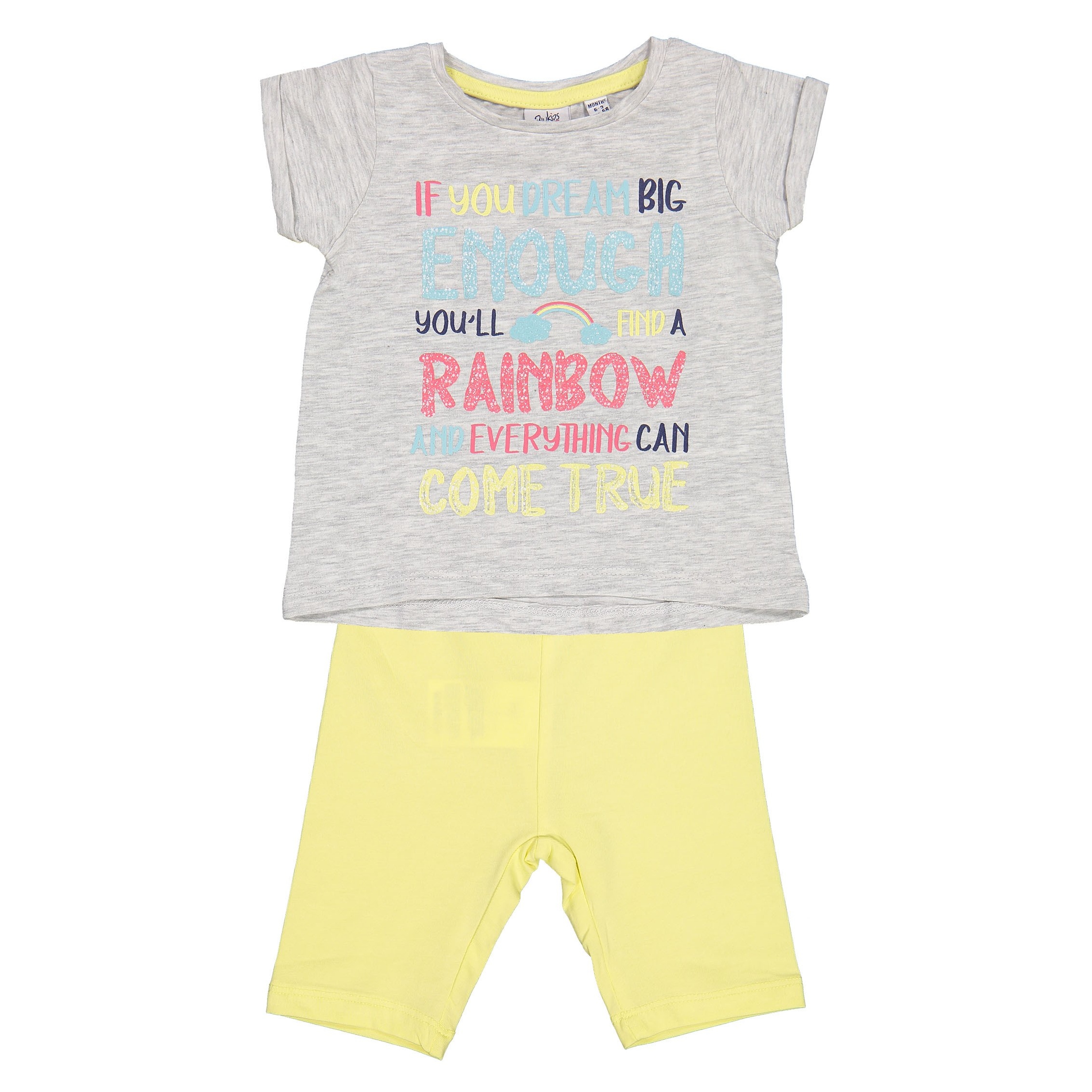 تی شرت و شلوار نخی نوزادی دخترانه - بلوکیدز