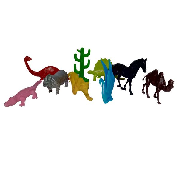 فیگور طرح حیوانات باغ وحش و دایناسور مدل DBS_10156