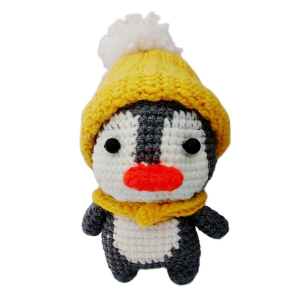 عروسک بافتننی طرح پنگوئن