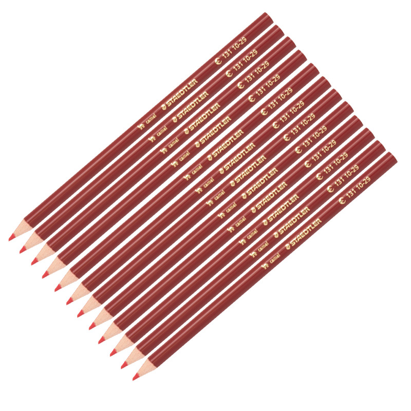 مداد قرمز استدلر مدل کمل کد PKHT-018-1 بسته 72 عددی