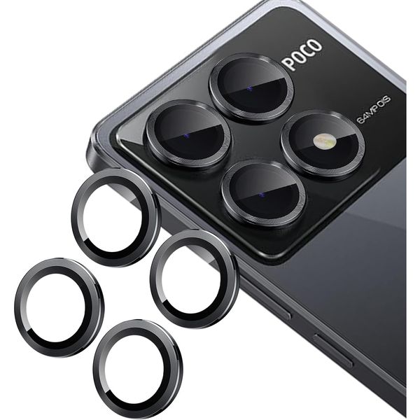 محافظ لنز دوربین بادیگارد مدل رینگی مناسب برای گوشی موبایل شیائومی Poco X6 Pro