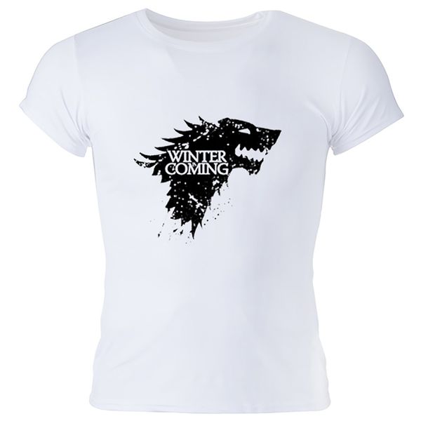 تی شرت زنانه گالری واو - طرح Game of thrones-Stark House کد CT20101