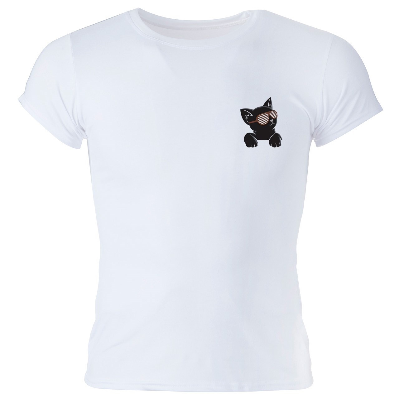 تی شرت زنانه گالری واو طرح بچه گربه کد CT20207Z