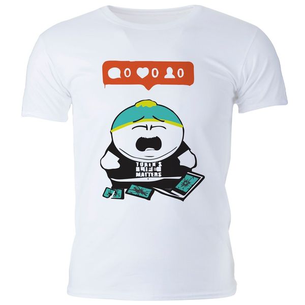 تی شرت مردانه گالری واو طرح South Park کد CT10218