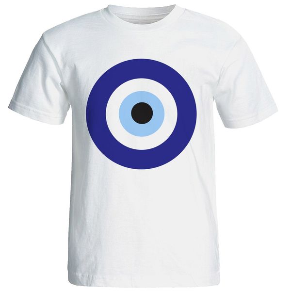 تی شرت آستین کوتاه شین دیزاین طرح چشم و نظر کد 4262