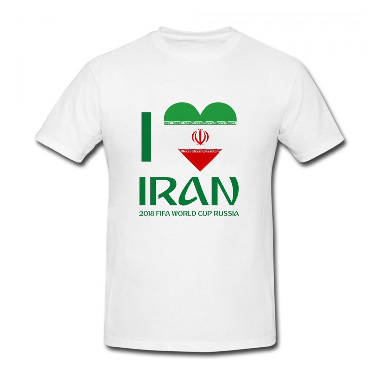 تی‌شرت مردانه متین اسپرت مدل جام جهانی IRAN