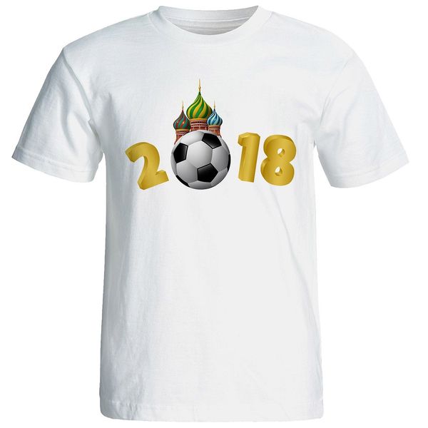 تی شرت آستین کوتاه مردانه شین دیزاین طرح تیم ملی مسکو کد 4581