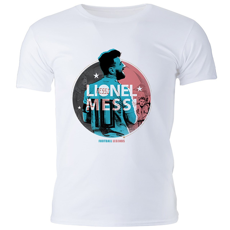 تی شرت مردانه گالری واو طرح لیونل مسی کد CT10012