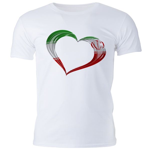 تی شرت مردانه گالری واو طرح ایران کد CT10113
