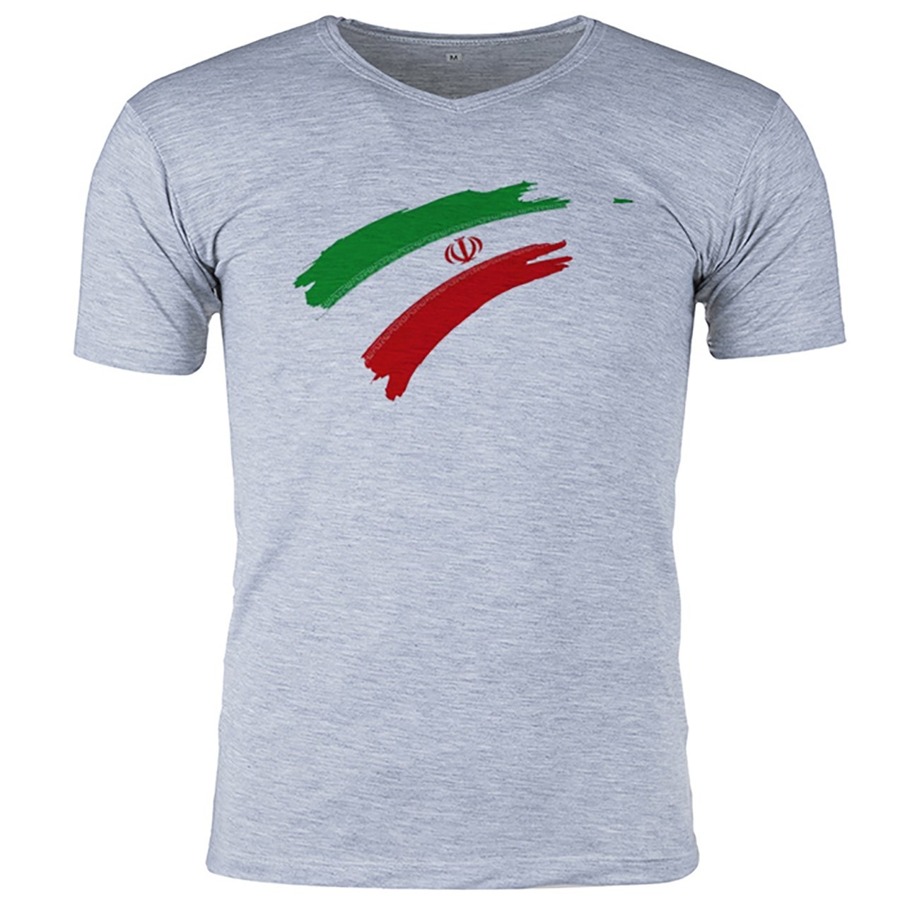 تی شرت ملانژ گالری واو طرح ایران کد CT80114