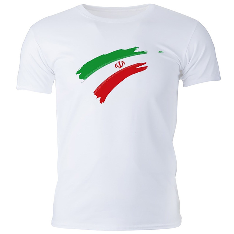 تی شرت مردانه گالری واو طرح ایران کد CT10114